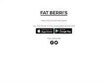 Tablet Screenshot of fatberris.com